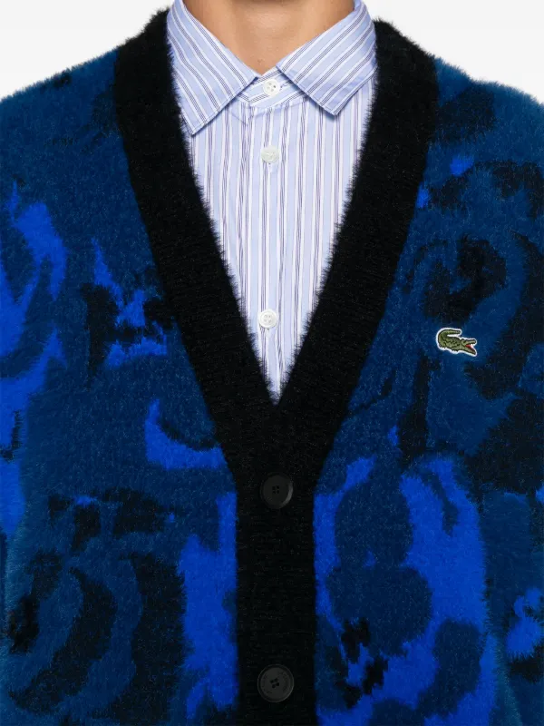 Lacoste フローラル カーディガン | ブルー | FARFETCH JP