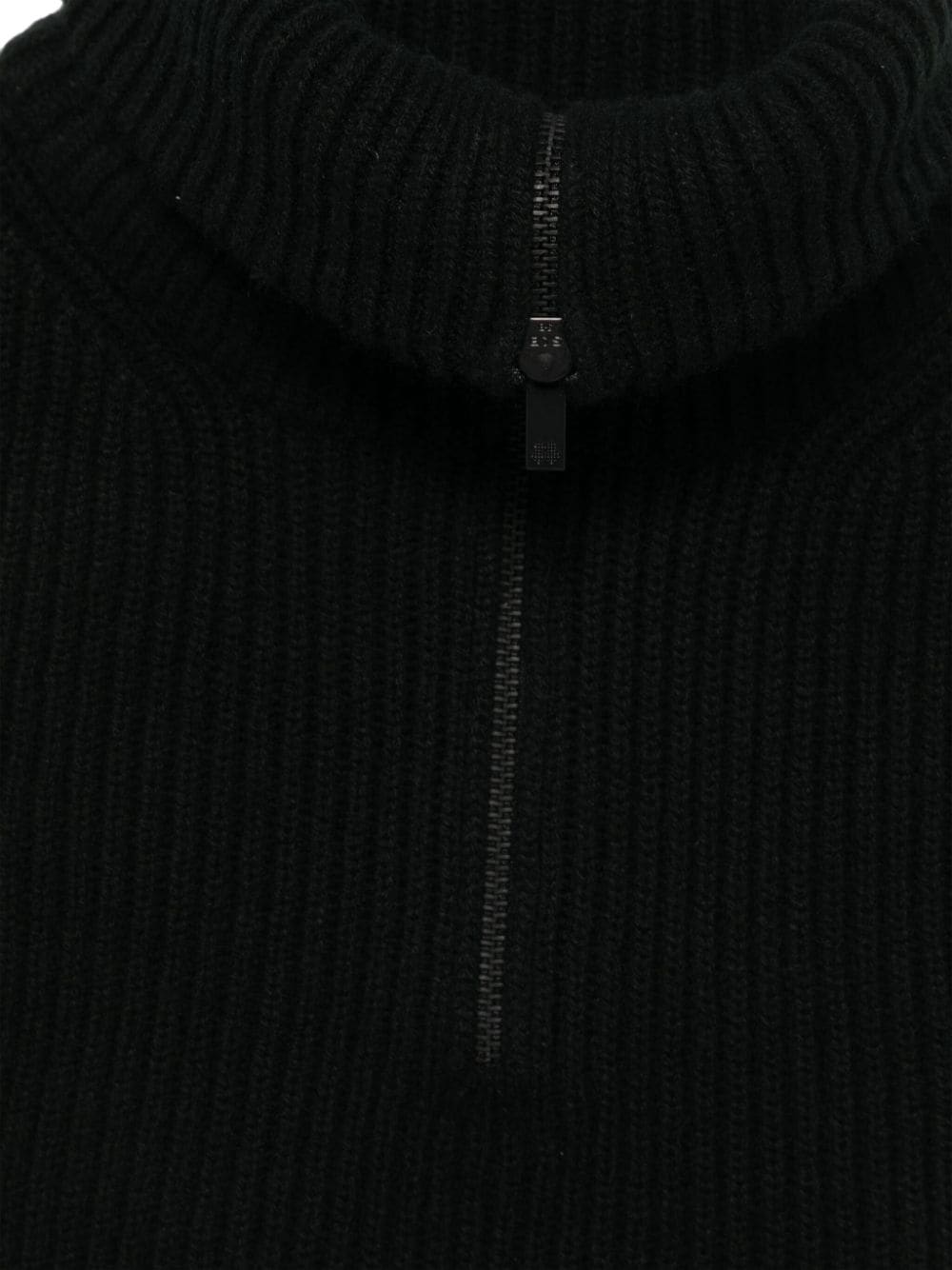 Shop Kujten Cashmere Collar In Black