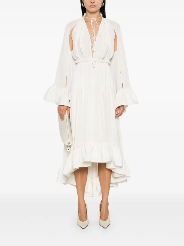 【関税&送料込】Lanvin Midi Dress LANVIN | CHARMEUSE MIDI DRESS