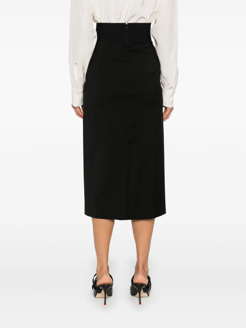 Sportmax Anny midi-rok Zwart