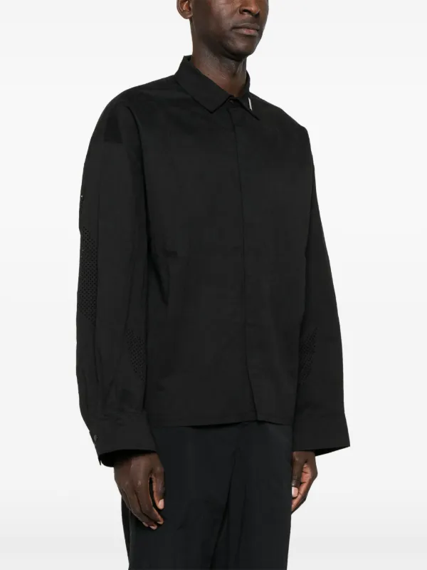 HELIOT EMIL Vital シャツ | ブラック | FARFETCH JP 