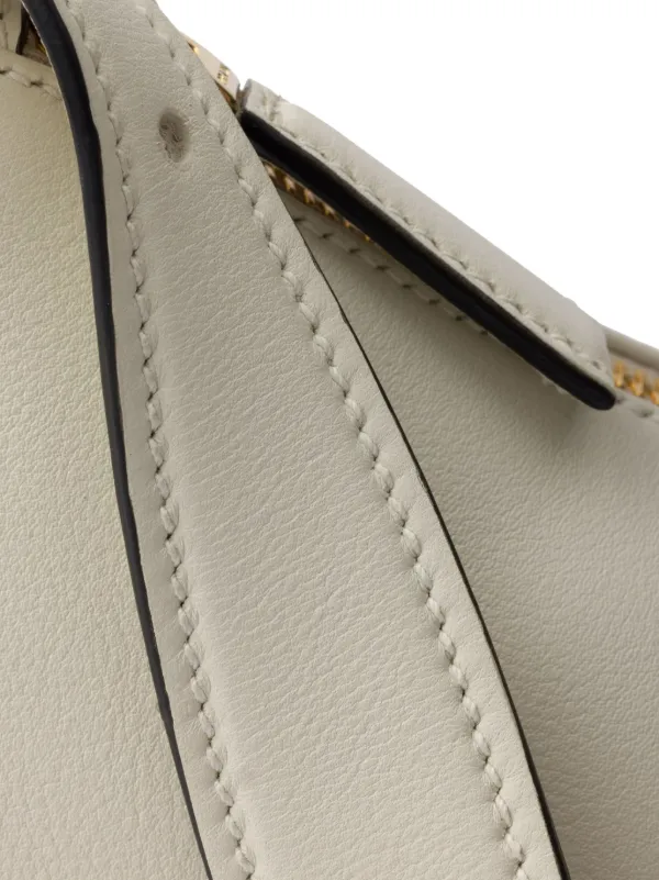 トートバッグ PRADA Dove Grey Leather Medium Aim??E Shoulder Bag Clay Prada Aimée medium leather shoulder bag | PRADA