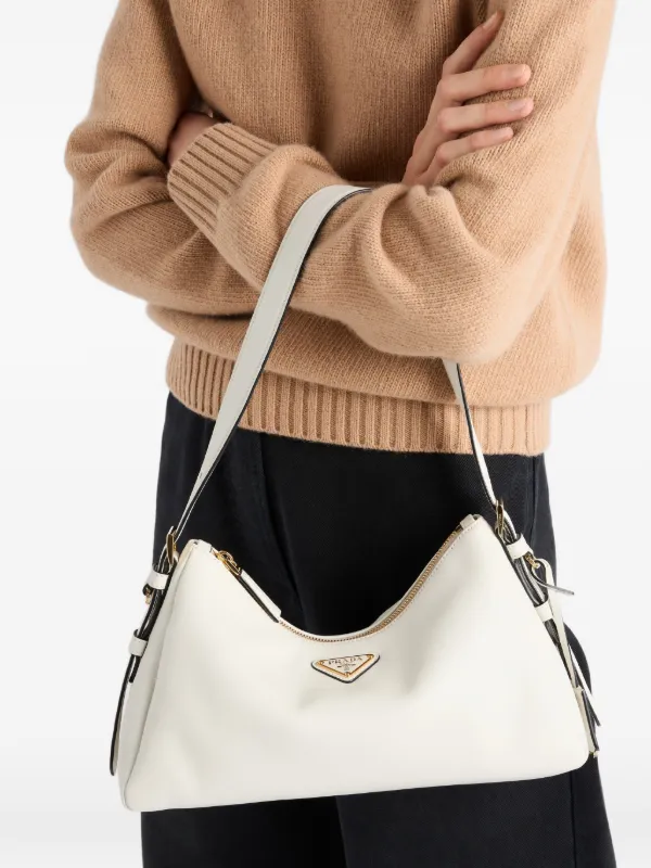Prada Aimée ショルダーバッグ M | ホワイト | FARFETCH JP
