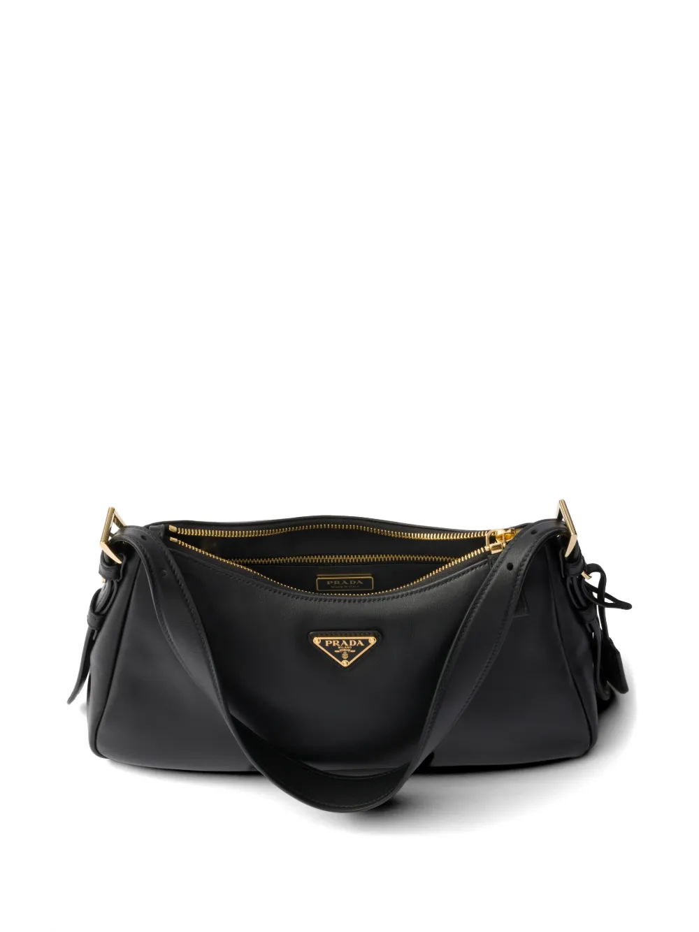 Prada Medium Aimée Shoulder Bag | Black | FARFETCH