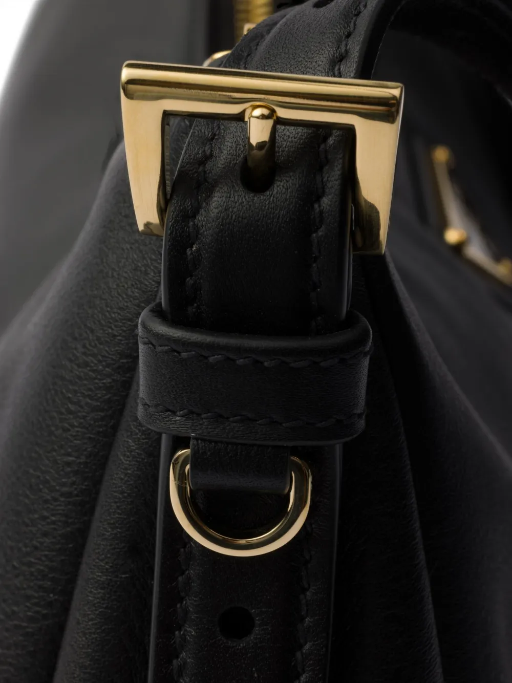 Prada Medium Aimée Shoulder Bag | Black | FARFETCH CA