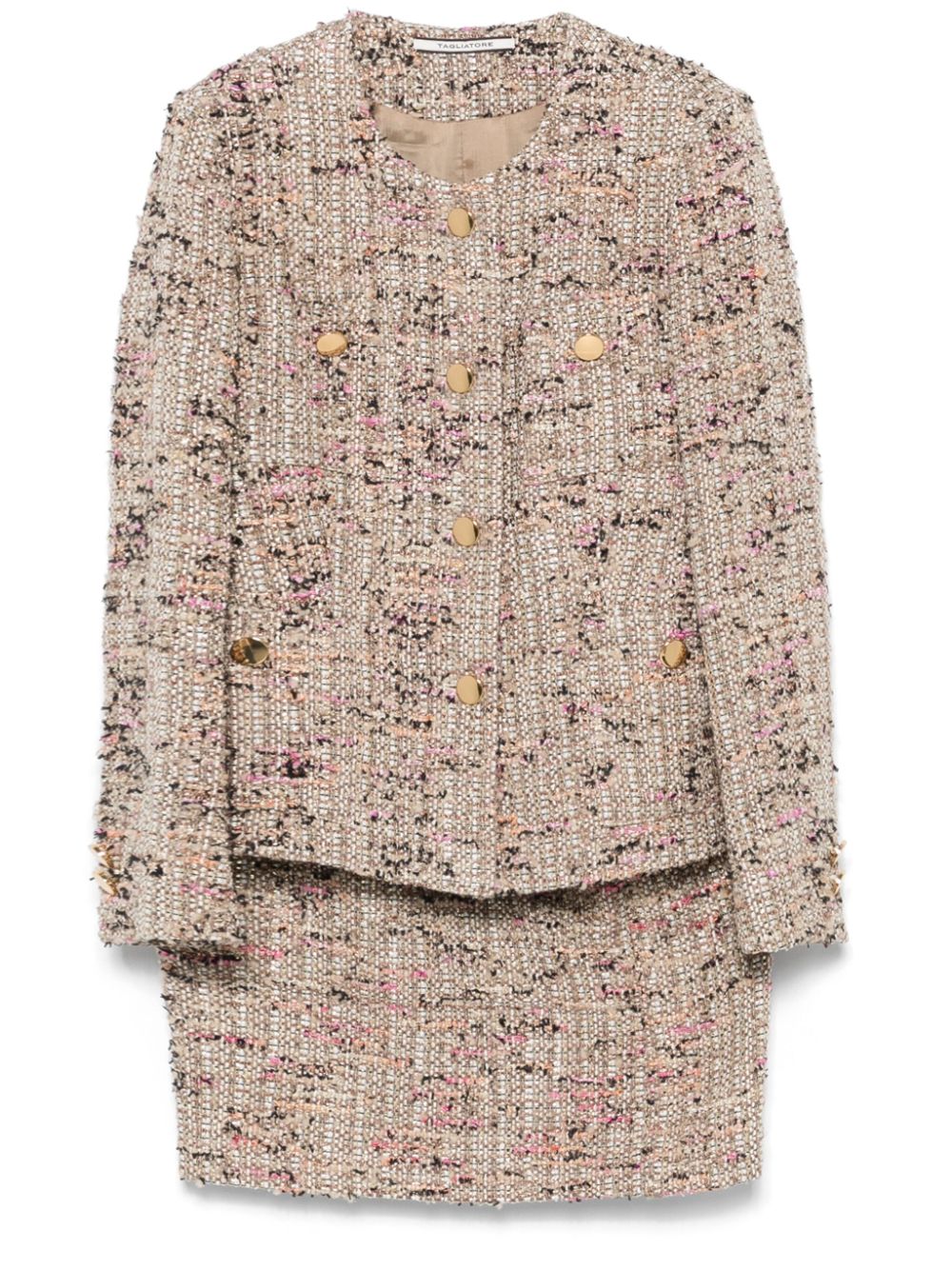 Tagliatore Berverly May skirt suit - Pink