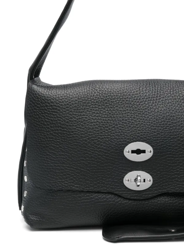 Zanellato Medium Postina Shoulder Bag | Black | FARFETCH