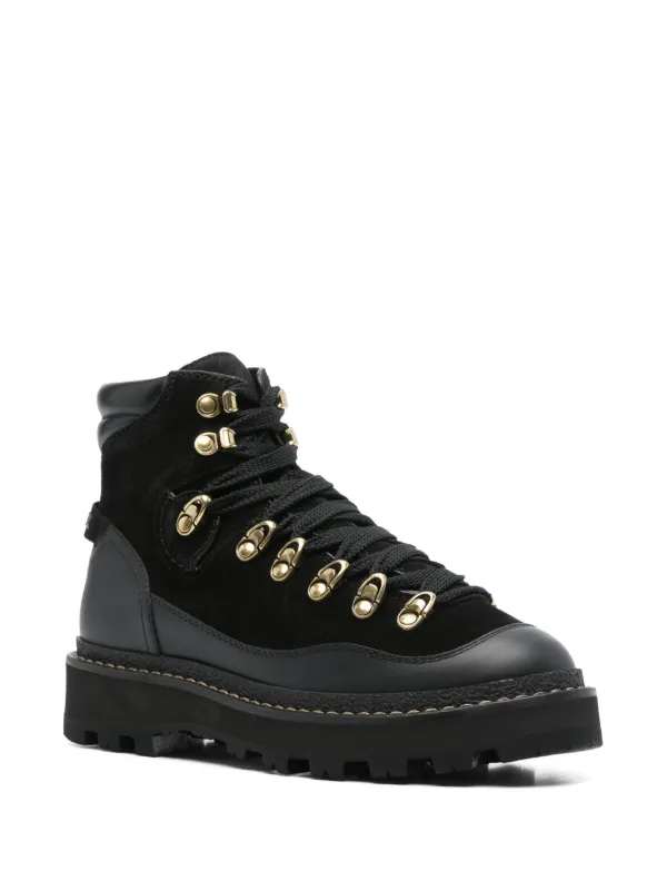 Moncler Peka Trek Boots | Black | FARFETCH