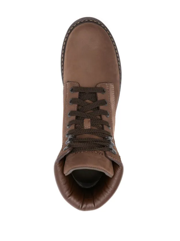 Moncler Peka Trek ブーツ | ブラウン | FARFETCH JP