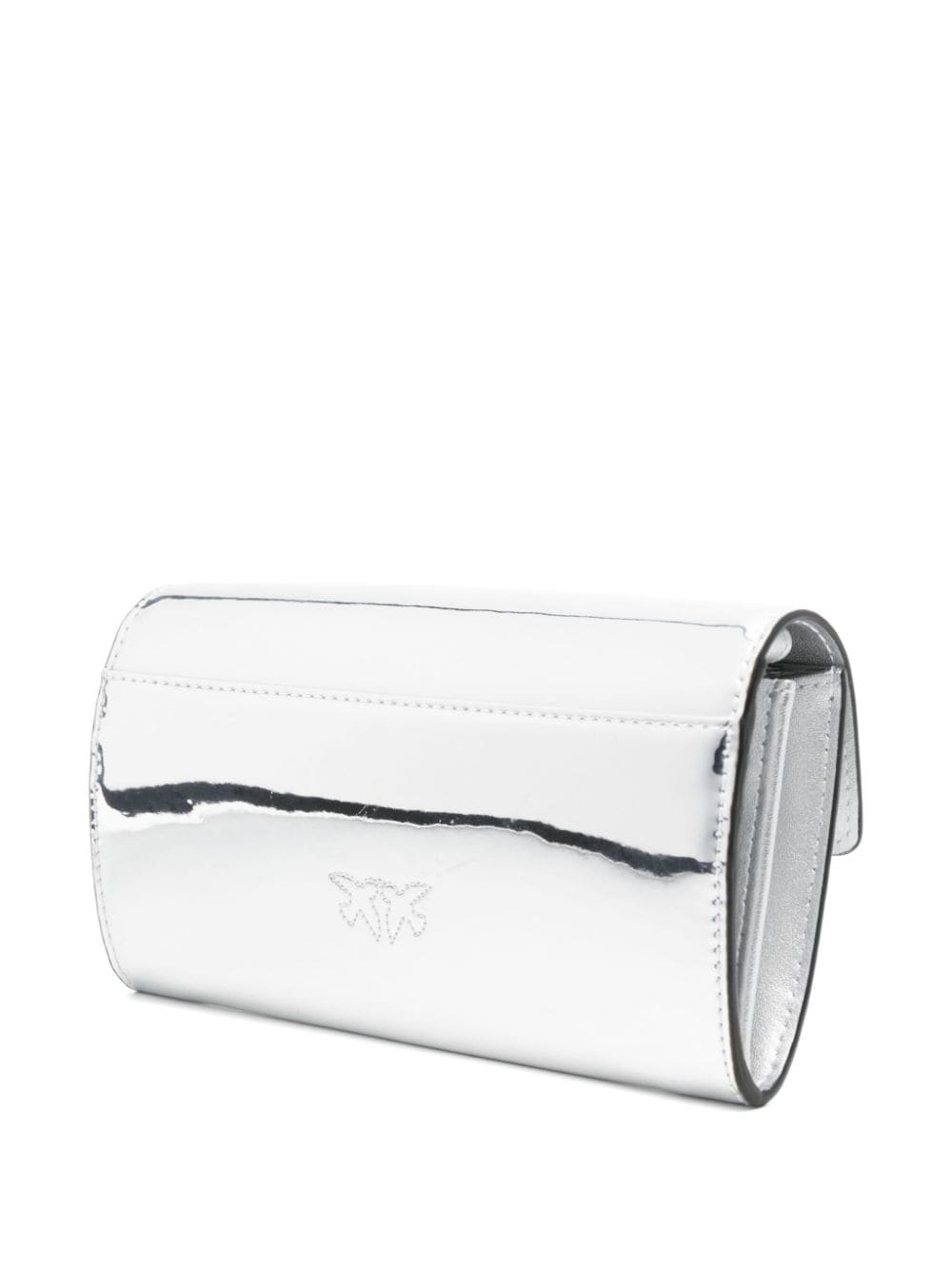 PINKO Love One clutch - Zilver