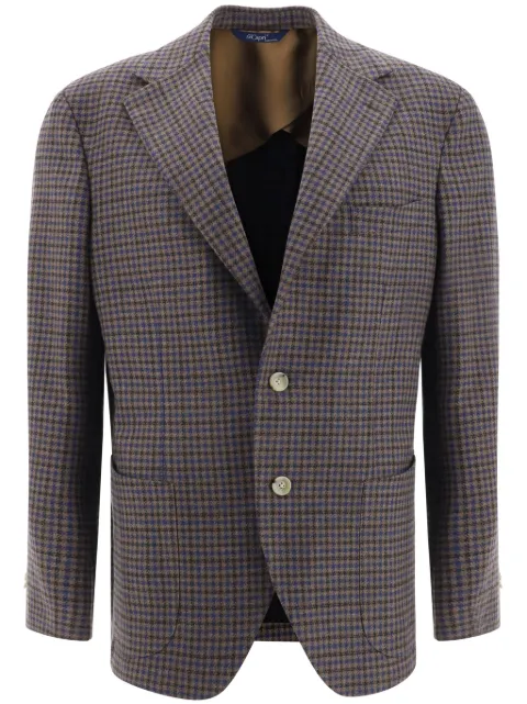 GI CAPRI houndstooth blazer