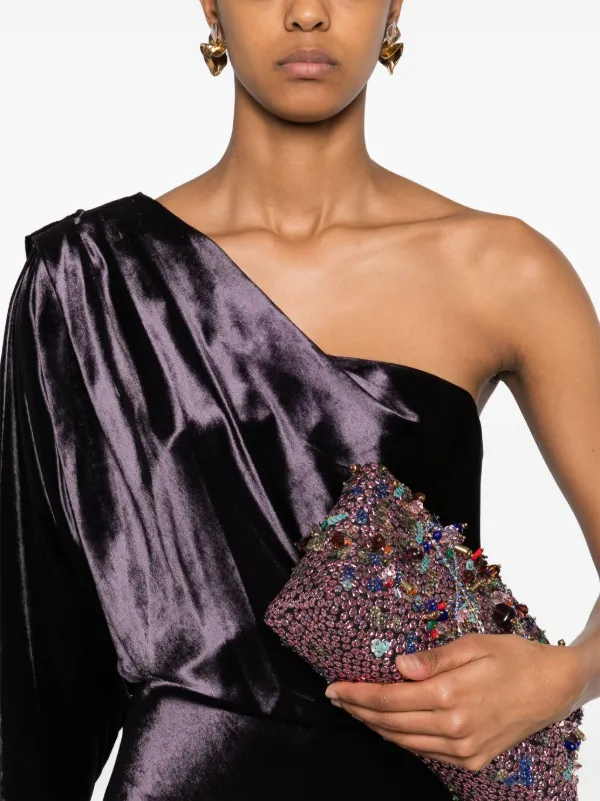 ZIMMERMANN Illustration Gown | Purple | FARFETCH BH