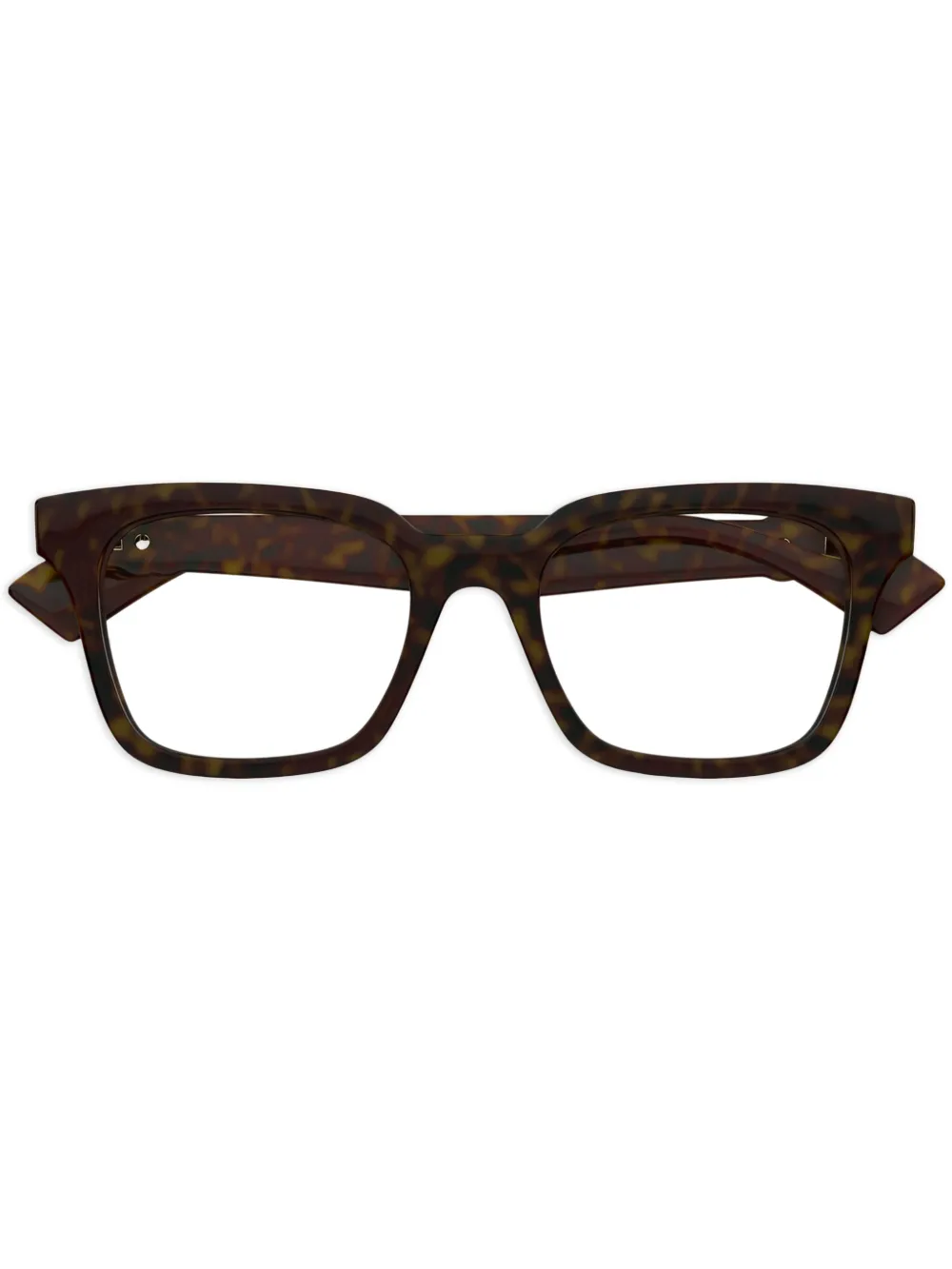 Gucci Eyewear square-frame glasses | Brown | Image 1