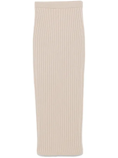 Max Mara ribbed midi skirt