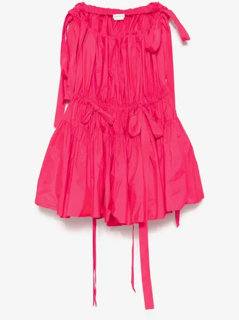 Alexander McQueen Pre-Owned ruched mini dress