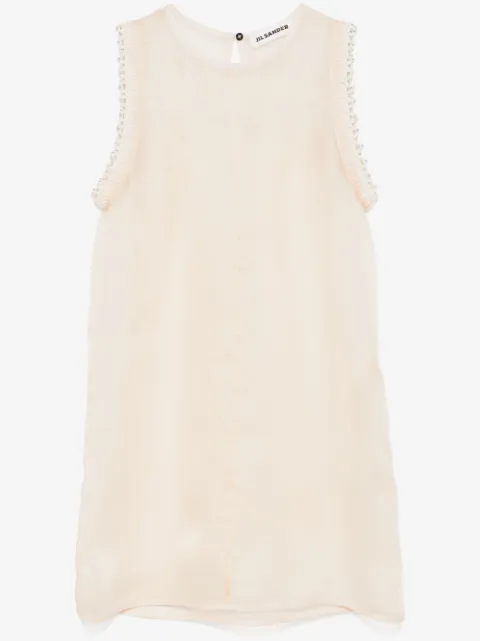 Jil Sander Pre-Owned haut à effet de transparence