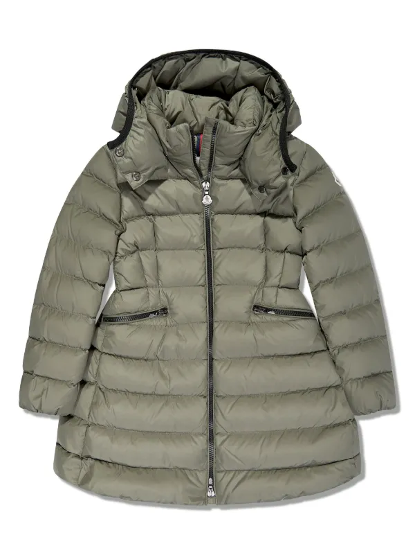 Moncler Enfant Charpal Padded Coat Green FARFETCH HK