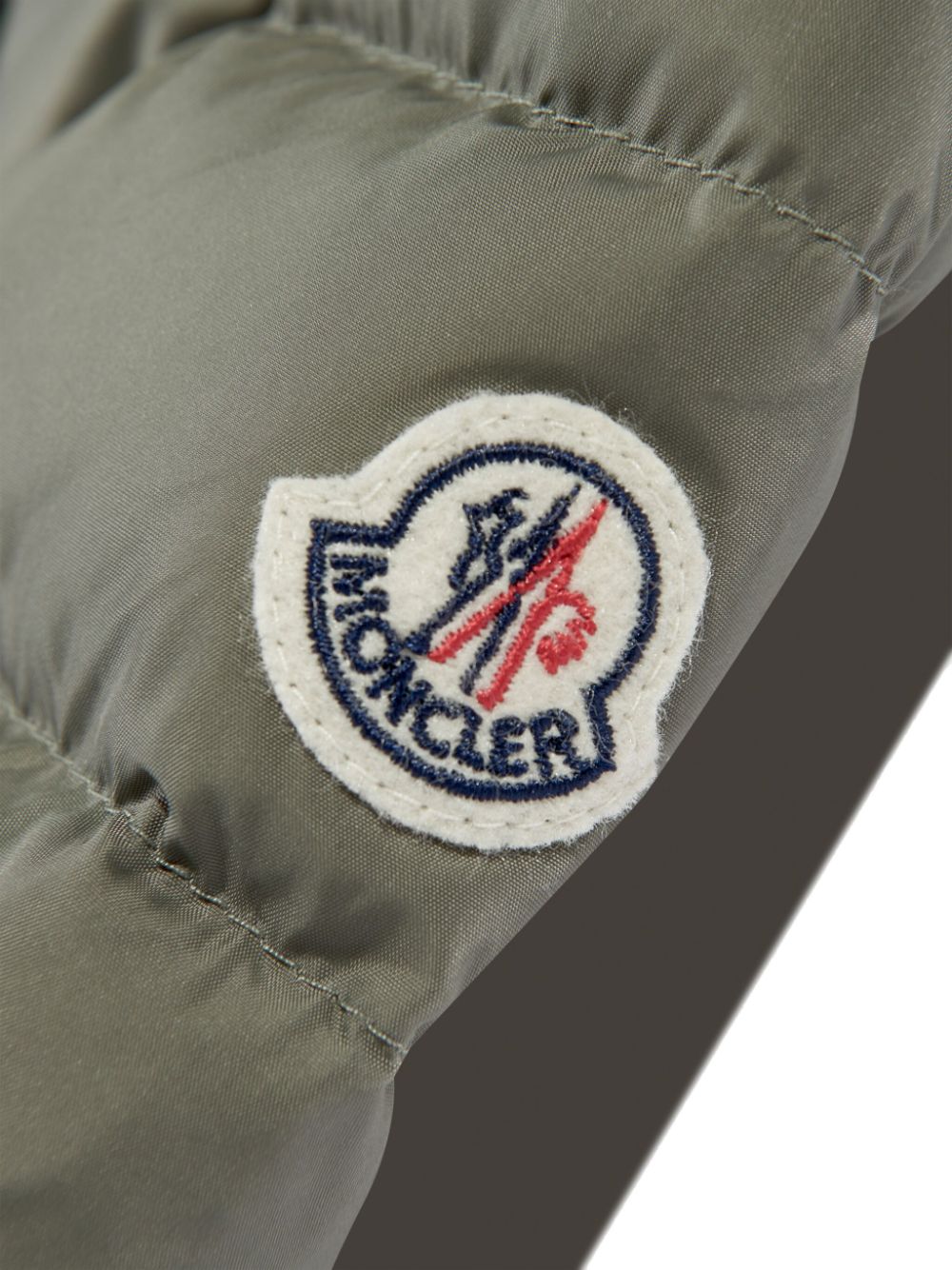 Moncler Enfant Gewatteerde jas Groen