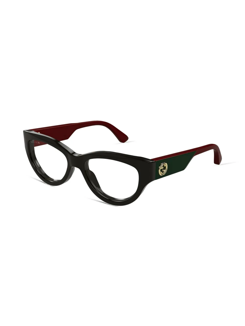 Gucci Eyewear Bril met cat-eye montuur - Zwart