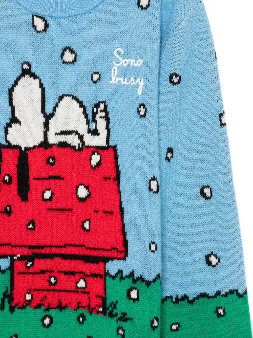 Mc2 Saint Barth X Peanuts™ Princess Sweater In Blue