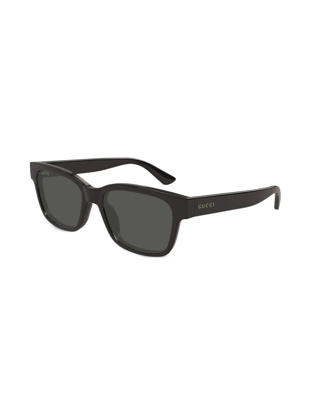 Gucci Eyewear Zonnebril met vierkant montuur - Grijs