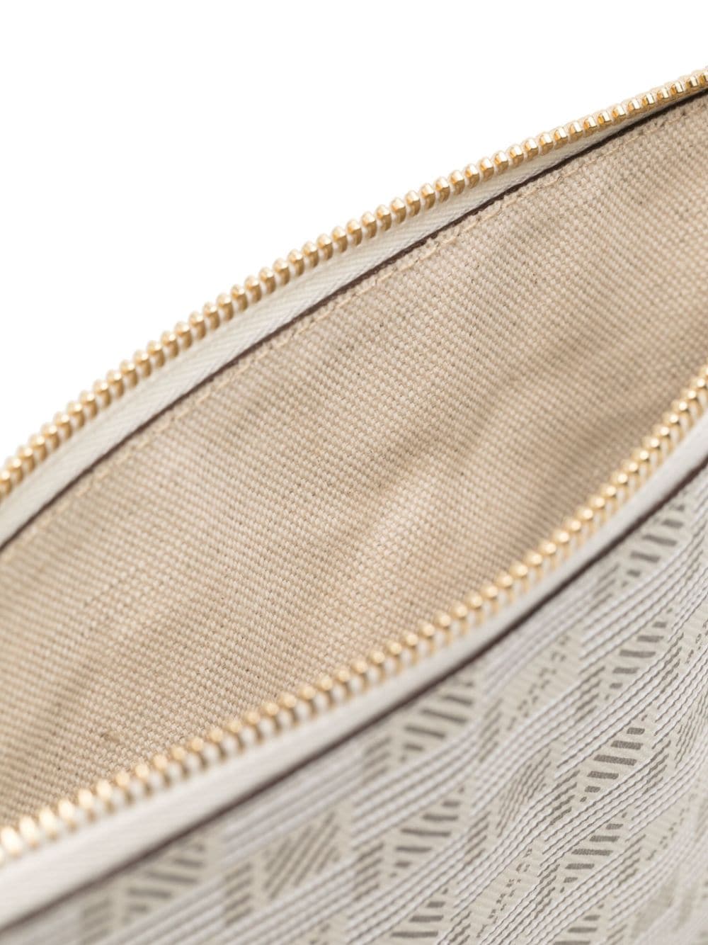 Shop Moreau St. Folio Clutch Bag In Neutrals