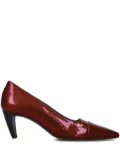 Premiata patent-leather pumps - Red