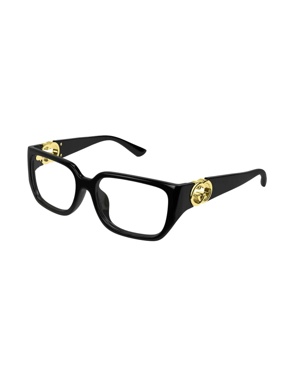 Gucci Eyewear GG1694OA bril met rechthoekig montuur - Zwart