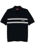 Gucci logo-jacquard polo shirt - Blue
