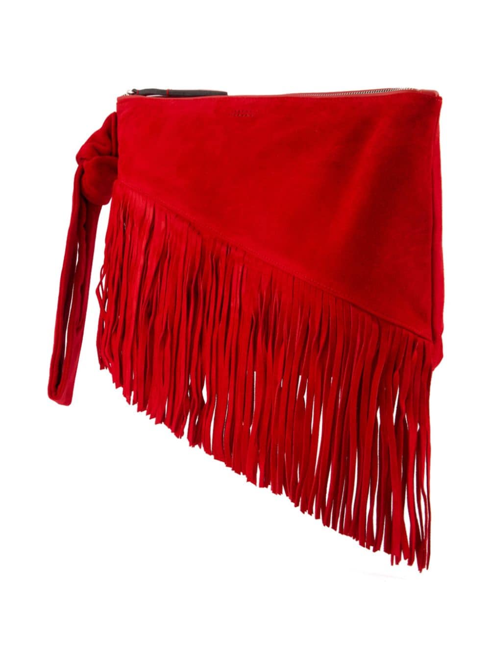 Shop Isabel Marant Faro Clutch Bag In Red