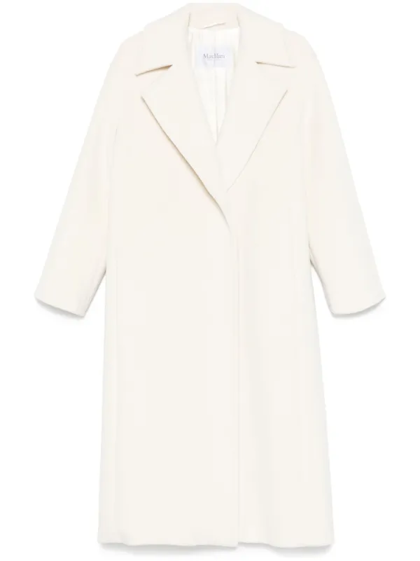 Max Mara Manteau Fragore Blanc FARFETCH CM