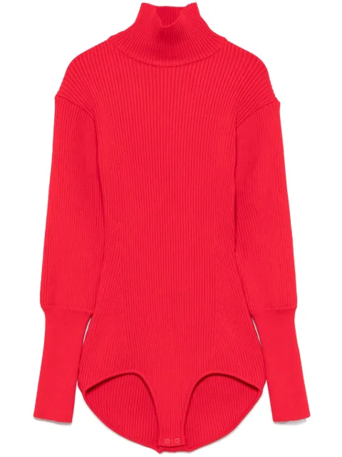 Magda Butrym ribbed high-neck bodysuit