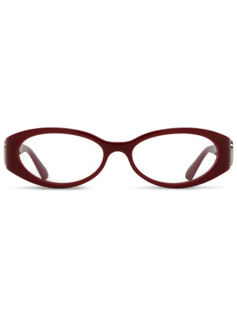 Gucci Eyewear lentes con armazón ovalada