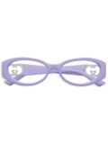 Gucci Eyewear oval-frame glasses - Purple