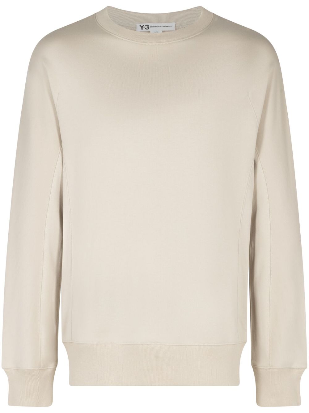 Y-3 Sweater met logoprint Beige