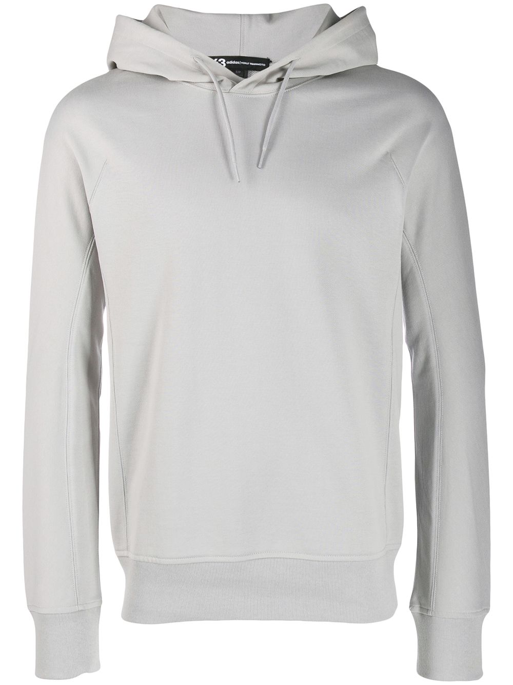 Y-3 Hoodie met logoprint Grijs