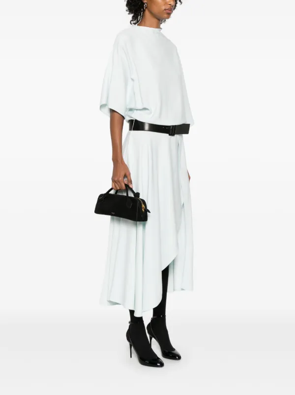 クラッチバッグ Alaia Le Teckel Clutch ALAIA Le Teckel Clutch Bag in Leopard Calf Hair - Bergdorf
