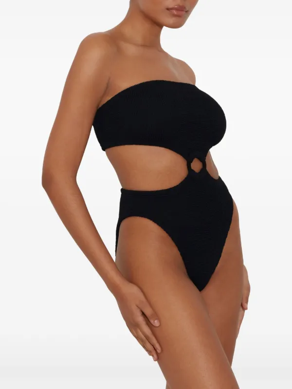 VIP【関税送料無料】希少 Hunza G Jerry one-piece swimsuit Hunza G Jerry Swimsuit | Black | FARFETCH