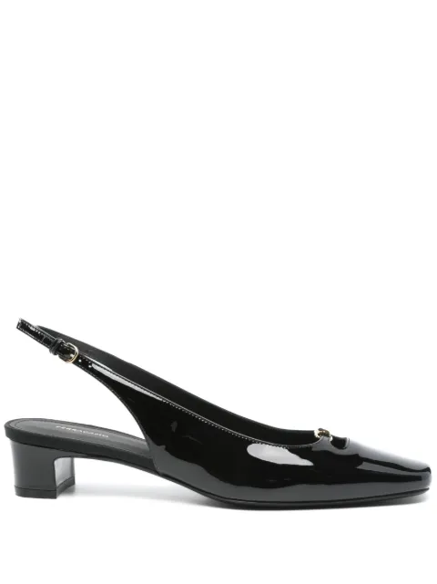 Ferragamo 40mm cut-out pumps