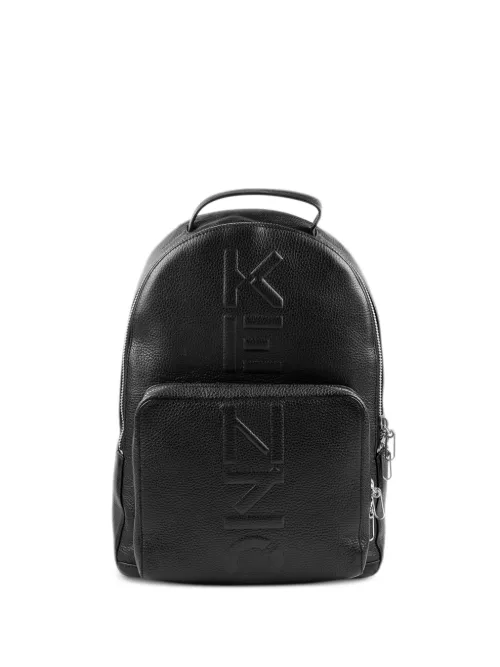 Sac à dos à logo embossé - Kenzo - Modalova