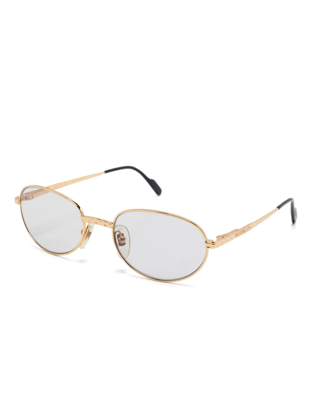 Tiffany & Co. Pre-Owned oval-frame sunglasses | Men | Image 2
