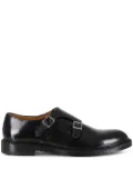 Doucal's leather derby shoes - Black