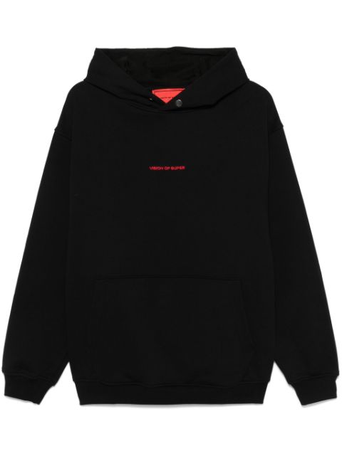 Vision Of Super embroidered-logo hoodie