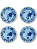 GINORI 1735 Oriente Iris coaster set - Blue