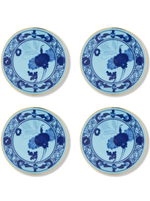 GINORI 1735 set de portavasos Oriente Iris