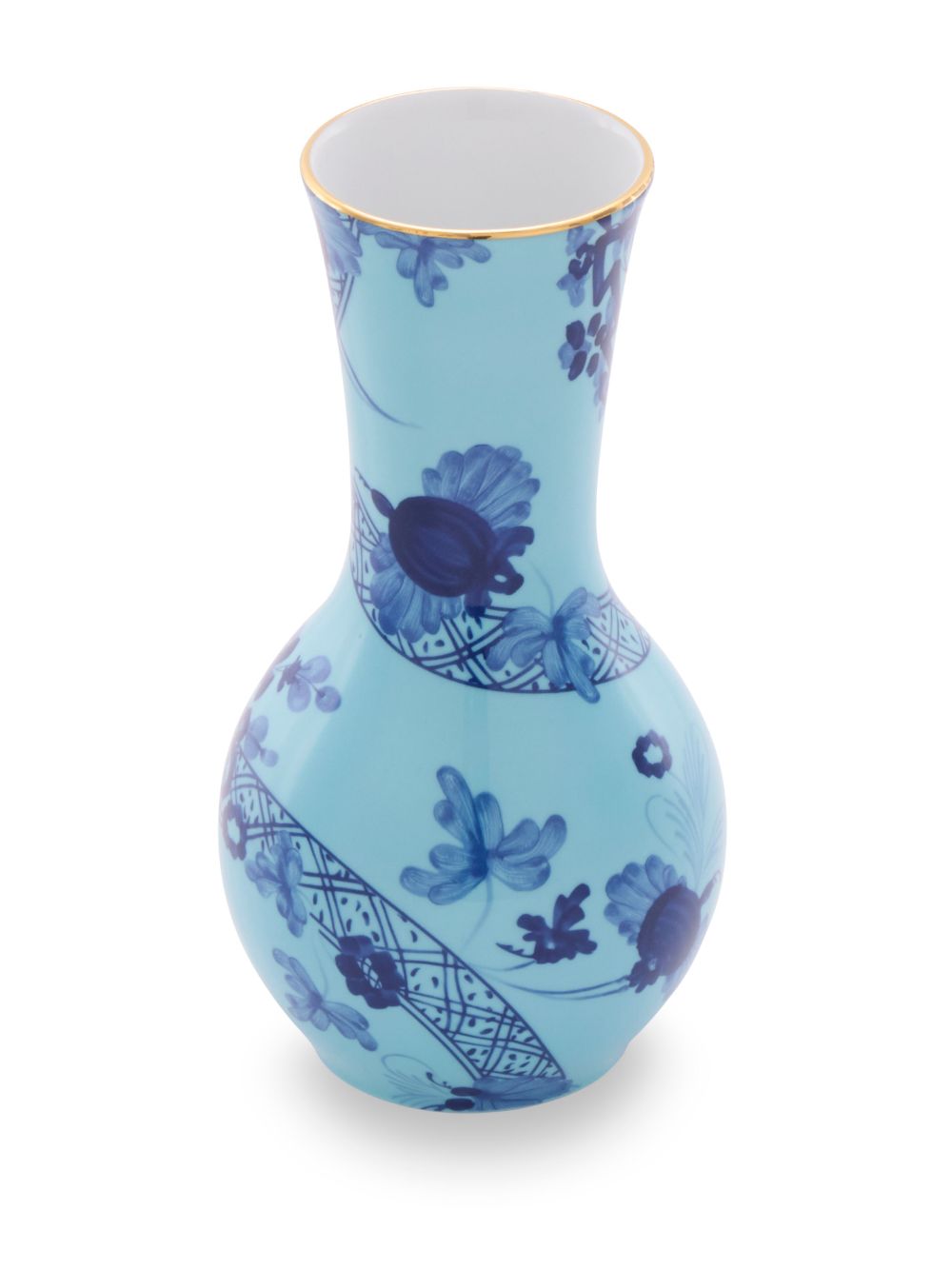 GINORI 1735 Oriente Iris vaas - Blauw