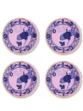 GINORI 1735 Oriente coaster plates (set of four) - Pink