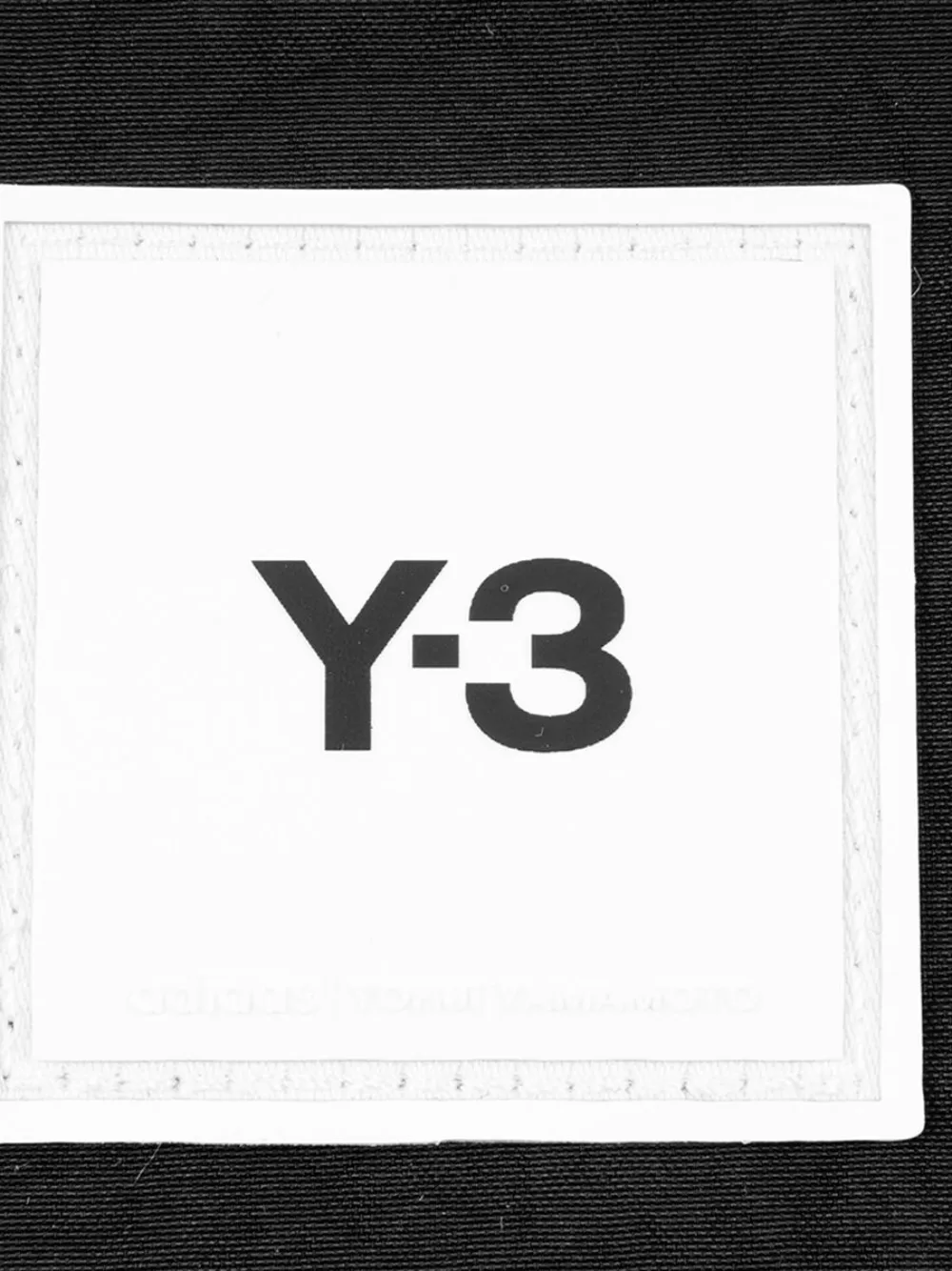 Y-3 Crossbodytas met logopatch - Zwart
