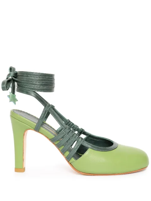 Sarah Chofakian 75mm Island Garden pumps