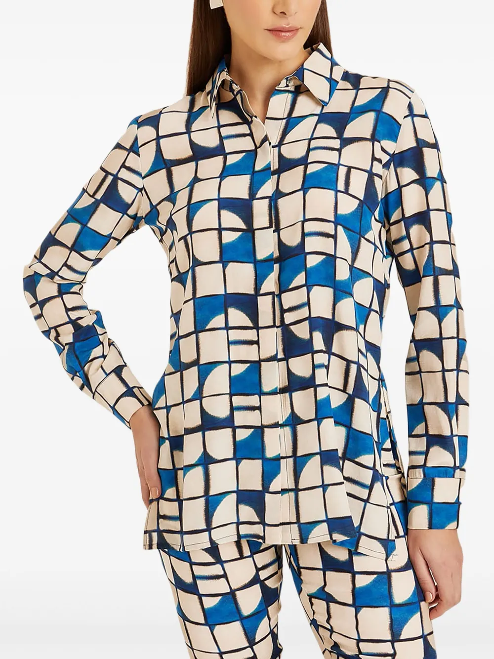Lenny Niemeyer Blouse met Cascais-print - Wit